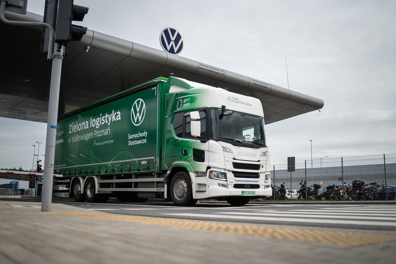 Pierwszy w pełni elektryczny pojazd ciężarowy Scania