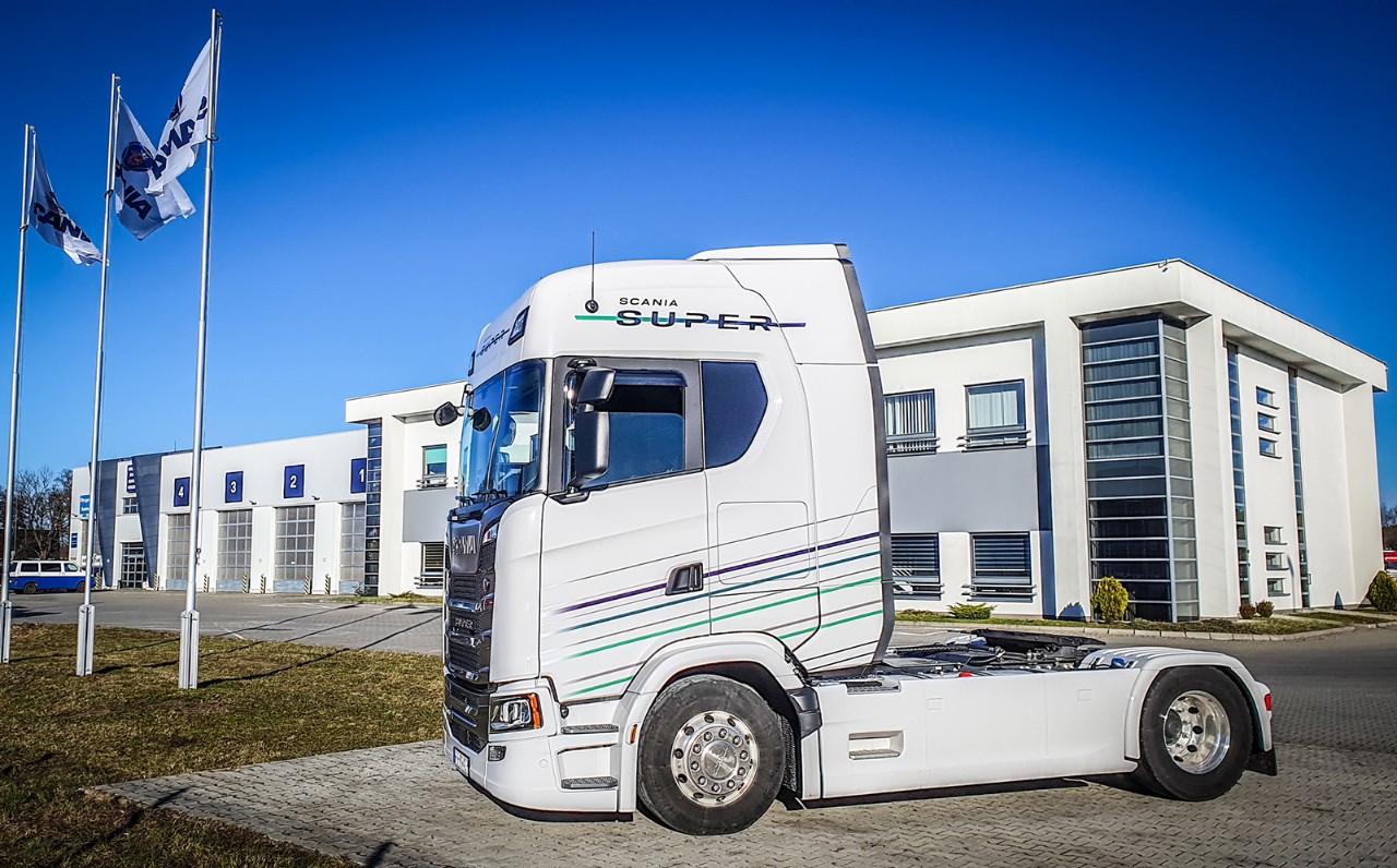 Serwis Scania Zielona Góra zmienia lokalizację