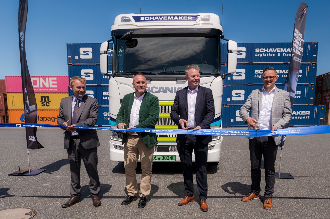 elektryczny ciągnik Scania 