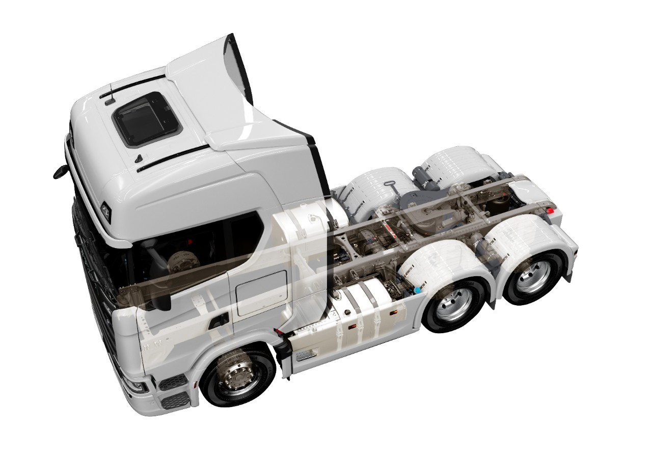 Scania Super, MACH Chassis
Modular architecture chassis