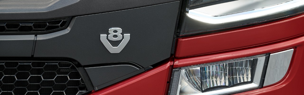 Kultowa Scania V8