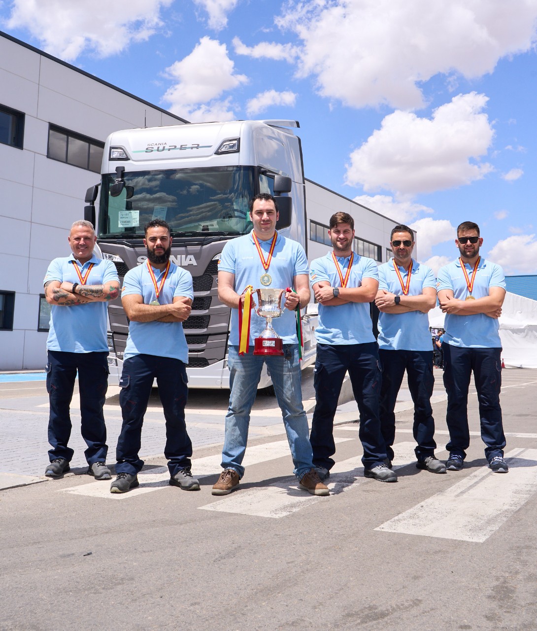 Scalevante, campeão da final ibérica da Scania Top Team 2022 