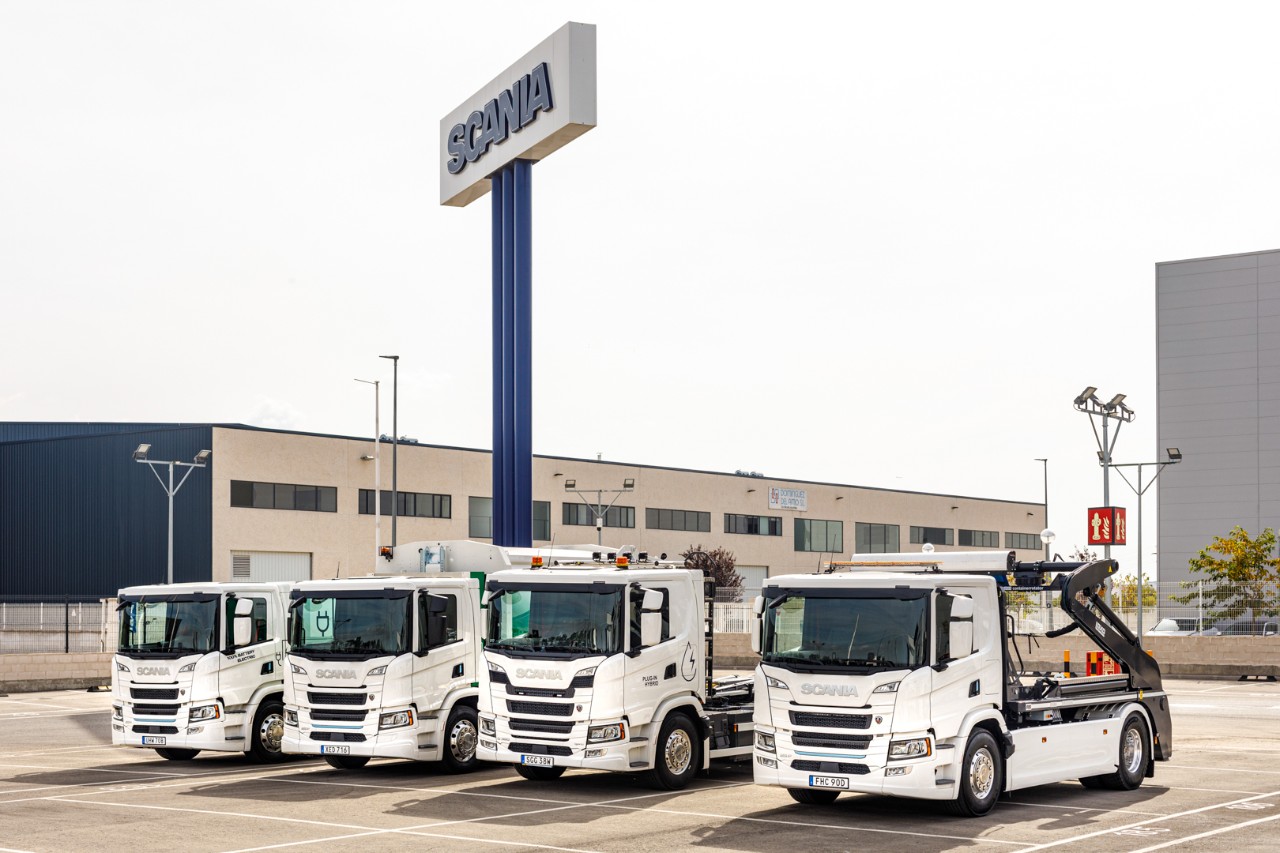 Camiões elétricos Scania para melhores serviços públicos e de gestão de resíduos 