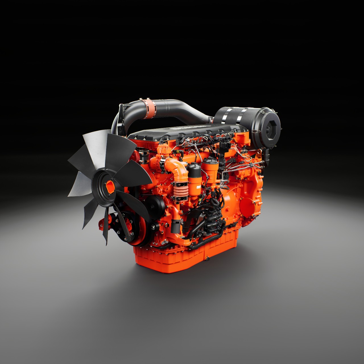 A Scania lança nova plataforma de motores industriais e marinhos em linha