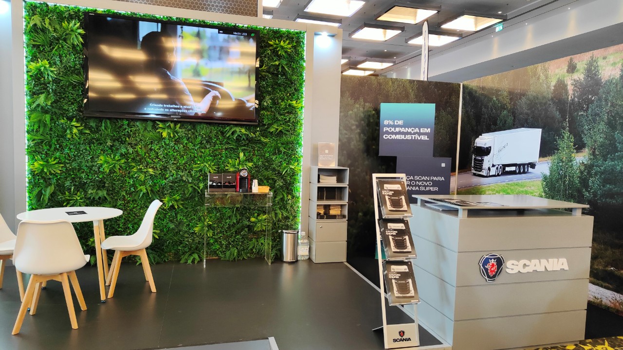 Scania participou no 21º congresso da ANTRAM 