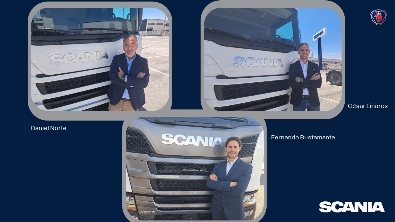 A Scania Ibérica nomeou um novo Diretor de Serviços e um novo Diretor Regional para a região central das Ilhas Canárias 