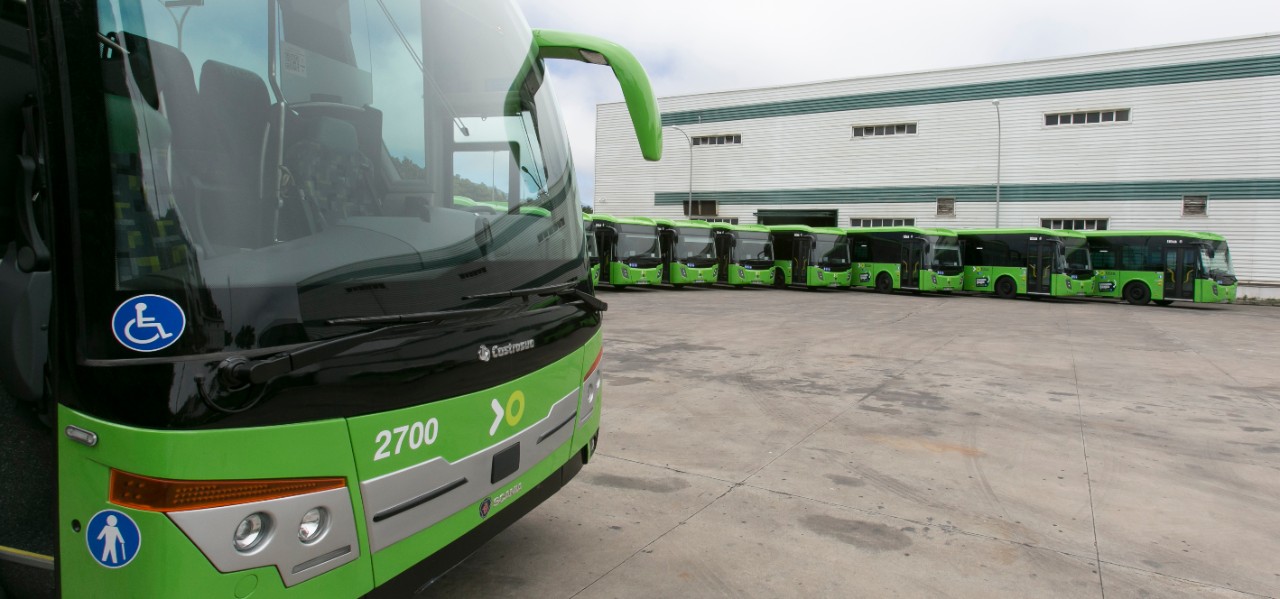 231 veículos Scania aumentam a frota da Titsa  