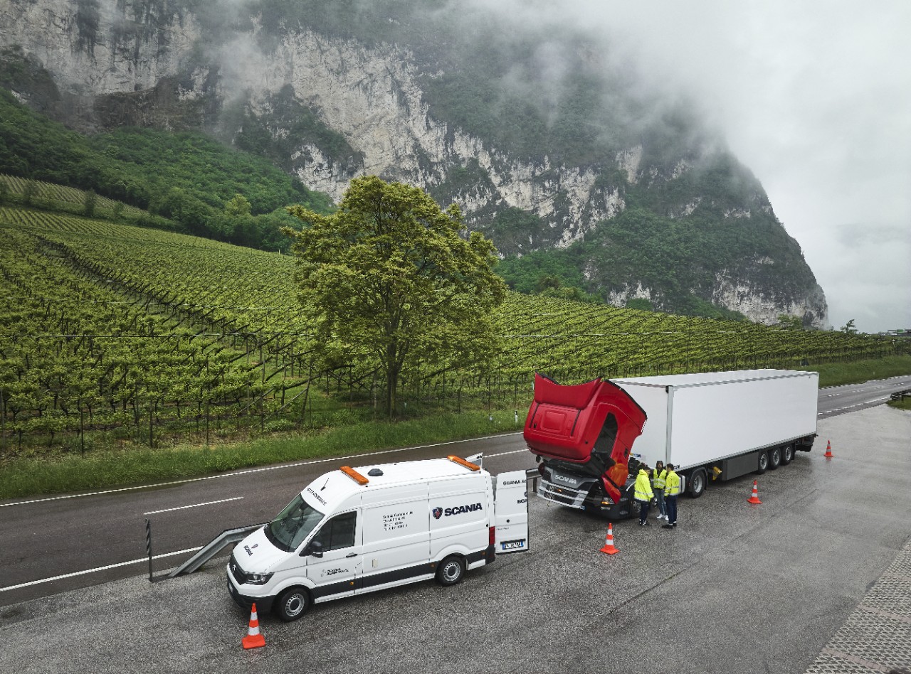 A Scania Assistance faz 25 anos na linha da frente do serviço ao cliente