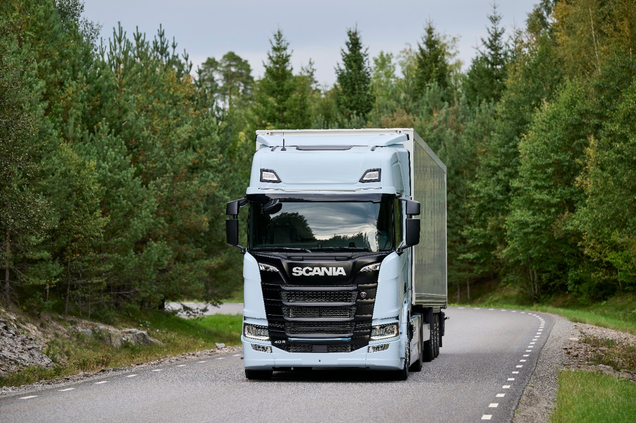 A Scania foi premiada pelos seus camiões elétricos sustentáveis