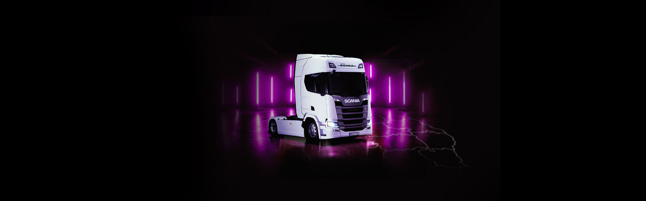  Imagine cu un camion Scania Super