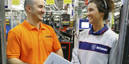 Servicepersonal Scania