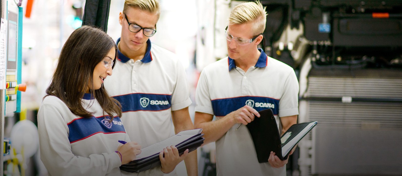 Lediga tjänster på Scania Sverige