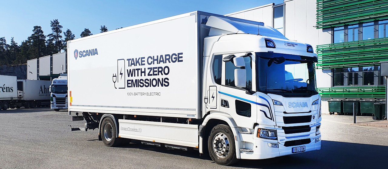 Scania ellastbil testa