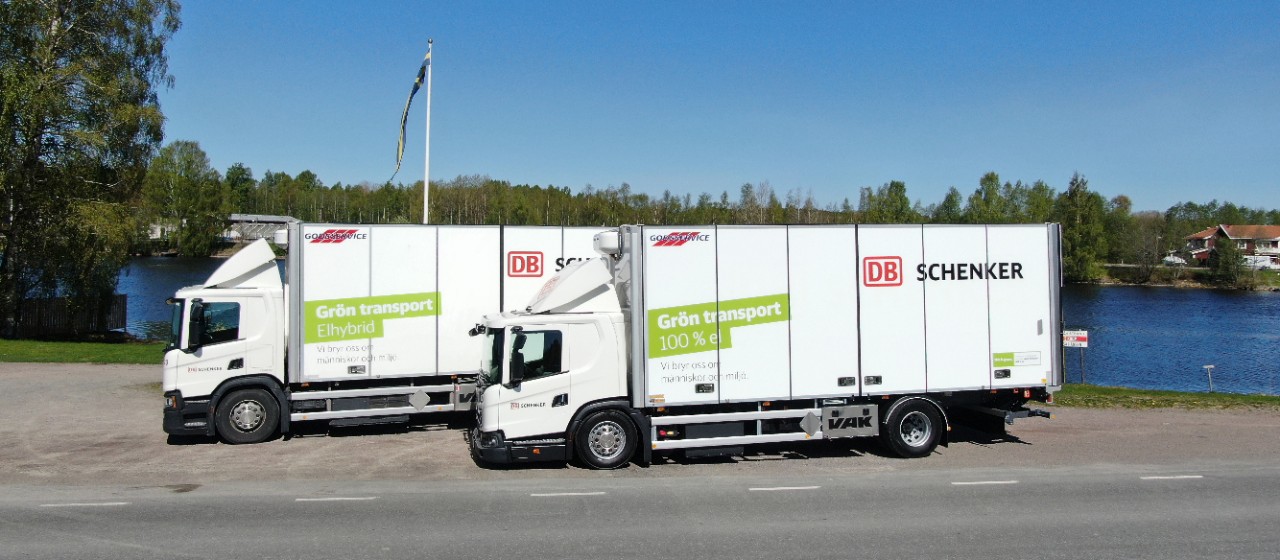 DB Schenker lastbilar