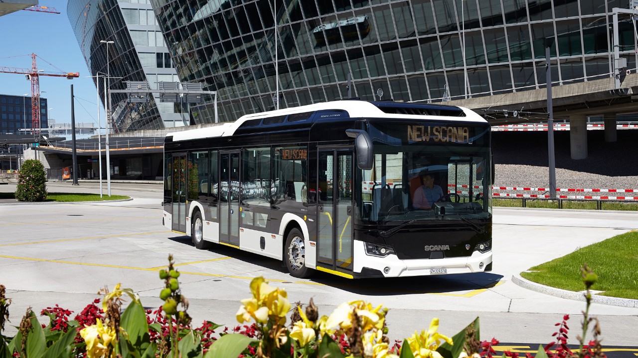 Första plats för e-bussen Scania Citywide