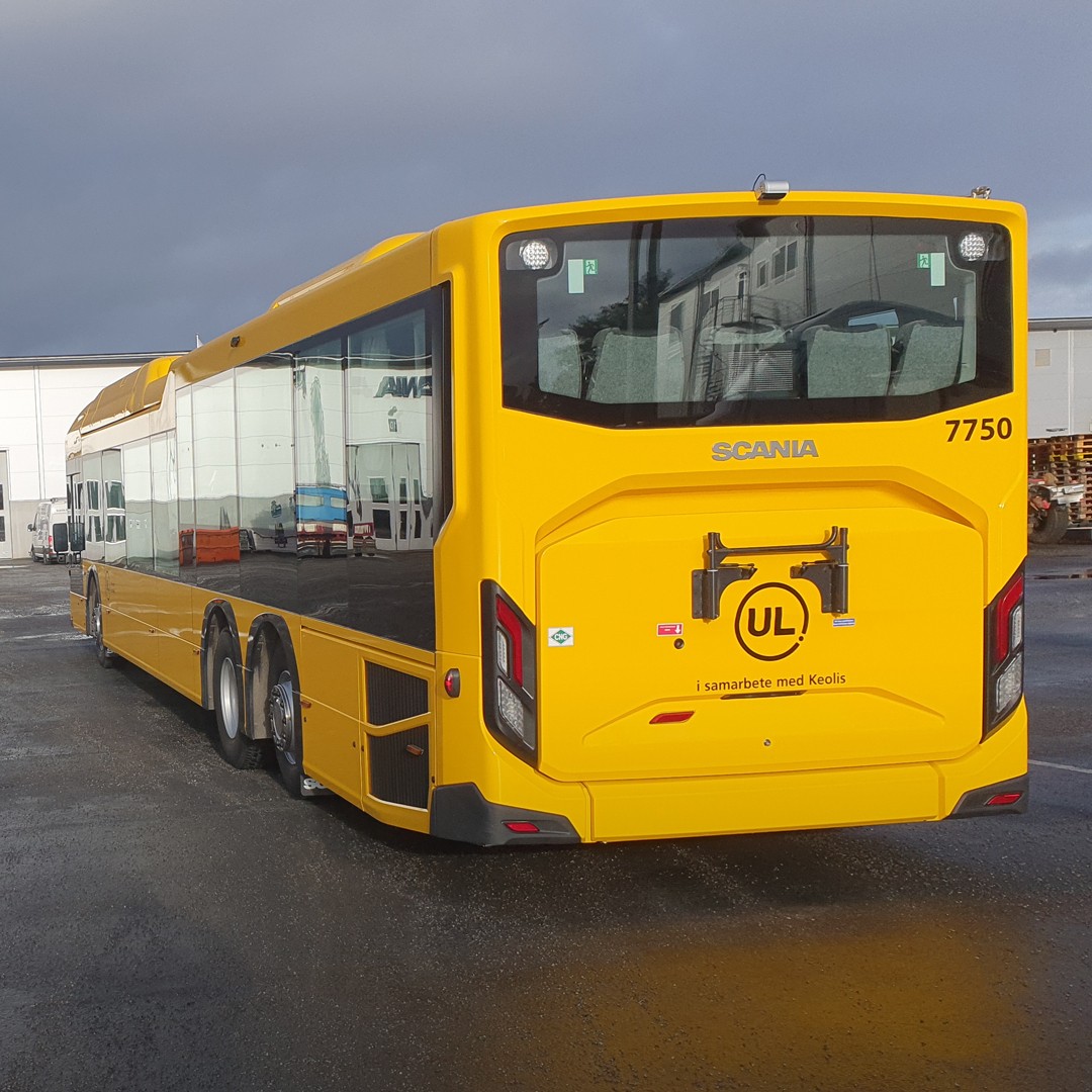 Keolis väljer helhetslösning med Scaniabussar för Uppsala 