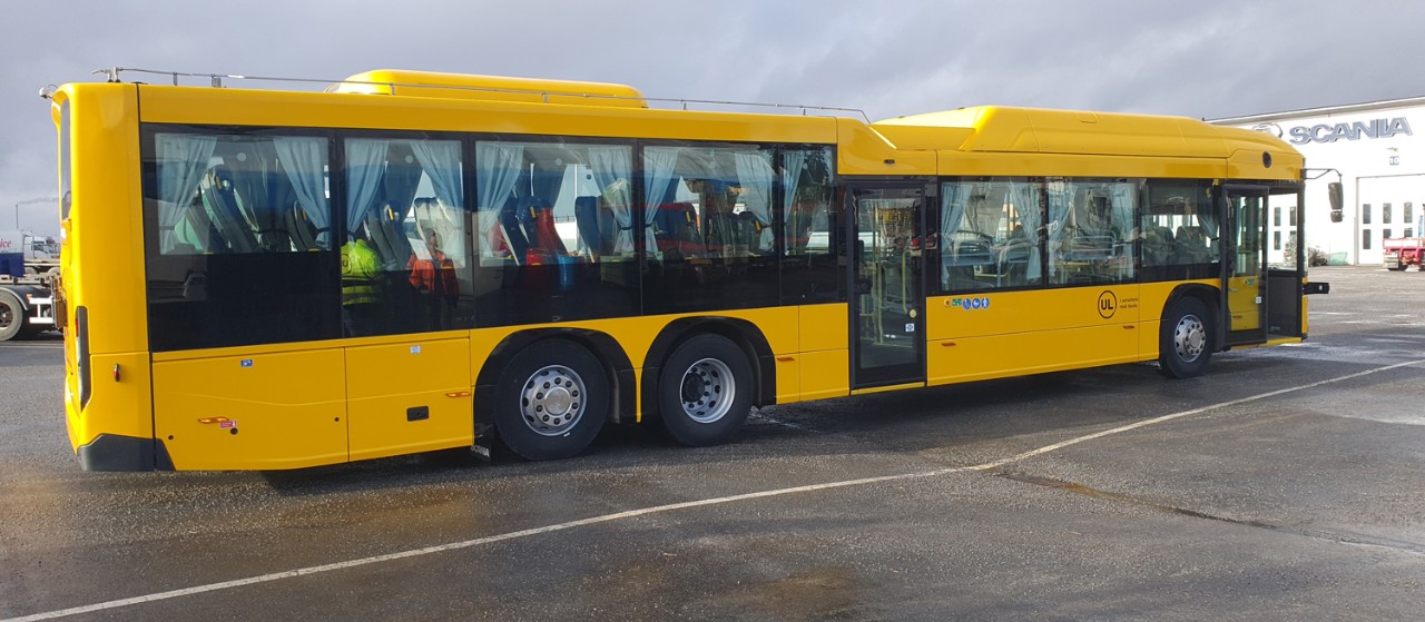 Keolis är en av världens största operatörer av kollektivtrafik, här biogasbuss från Scania