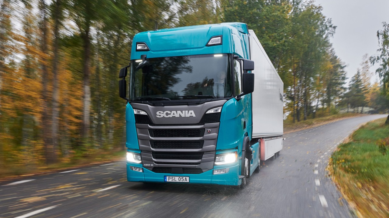 Scania 460 R med den nya Super-baserade drivlinan 
