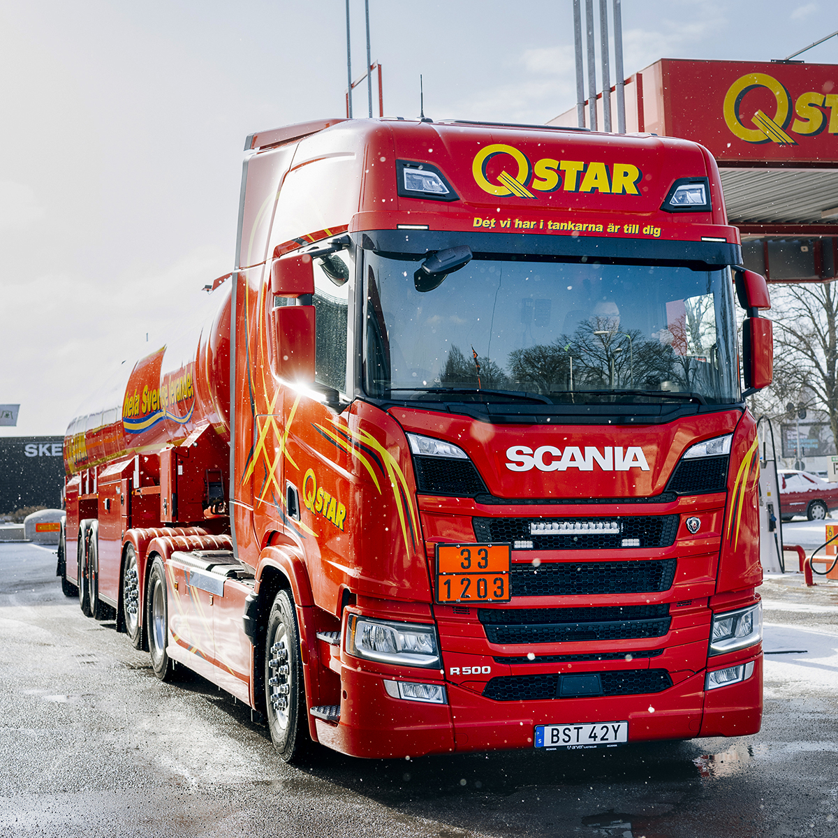 Scania R500 tankbil