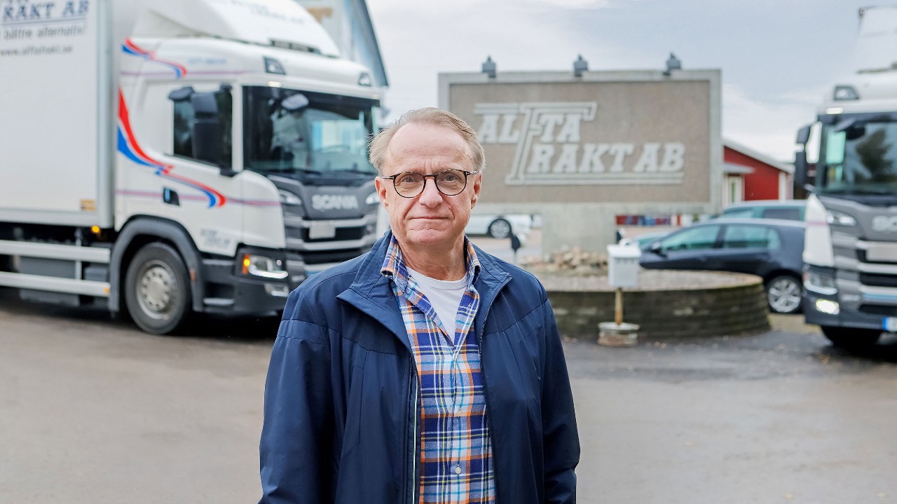 Göran Persson ägare av Alfta frakt