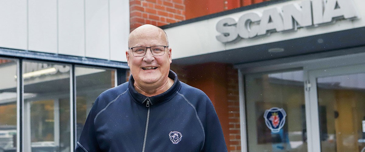 Kjell Westlund Scania i Bollnäs