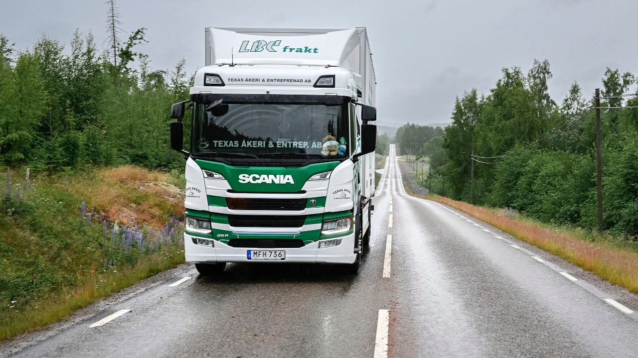 Scania 25 P, Texas Åkeri & Entreprenad