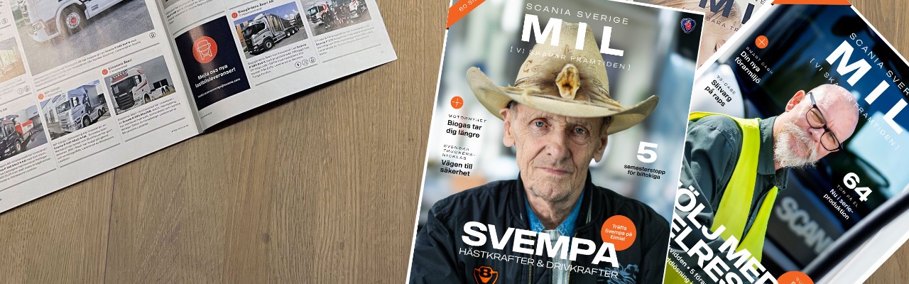 Tidningsnummer av Scania MIL