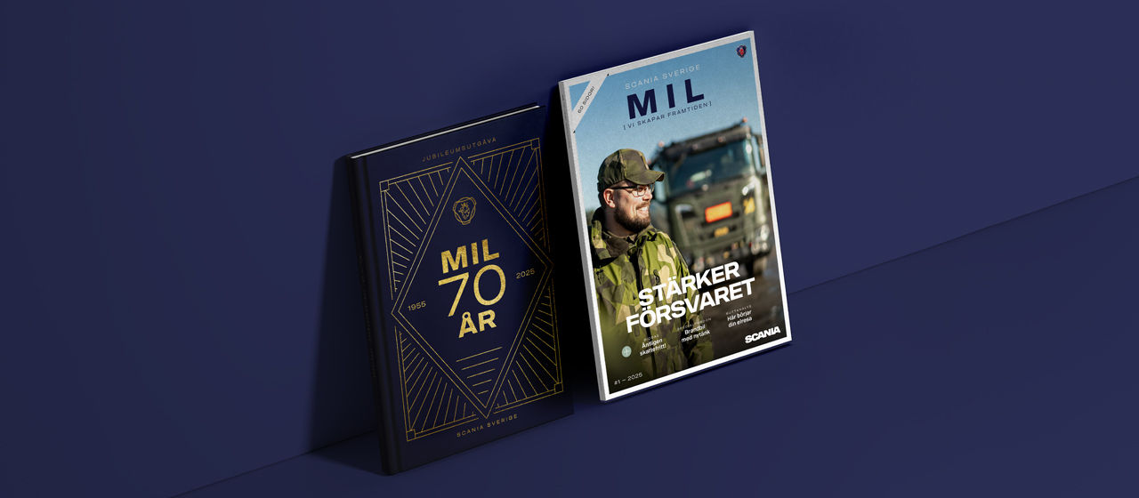 Tidningsnummer av Scania MIL