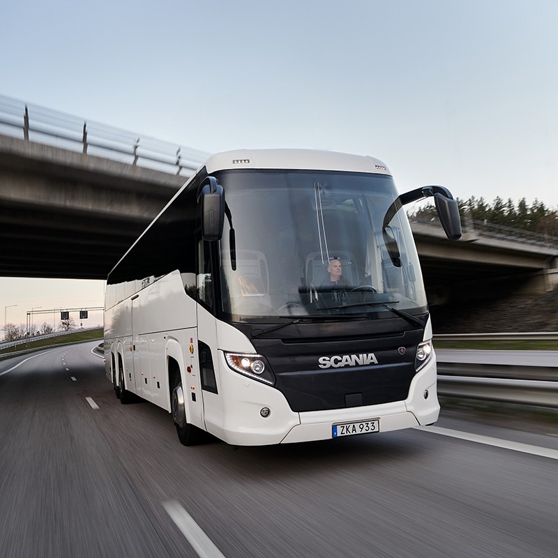 Scania buss för beställningstrafik