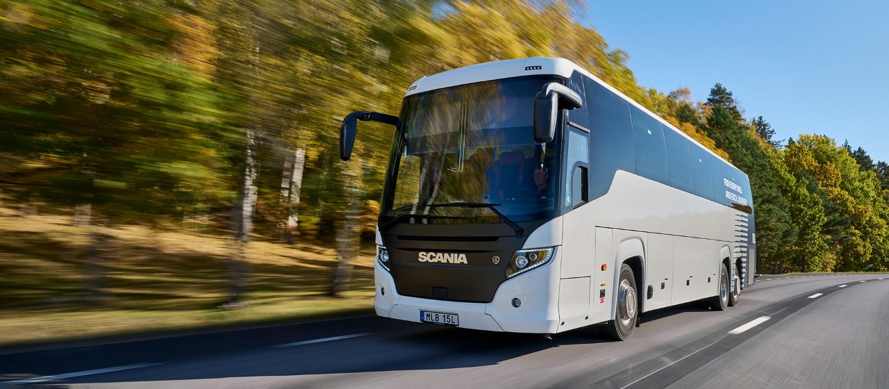 Scania touring buss