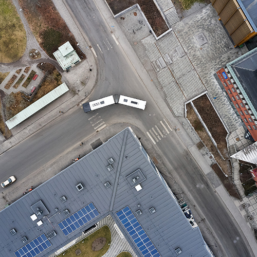 Stadstransporter mindre stillestånd