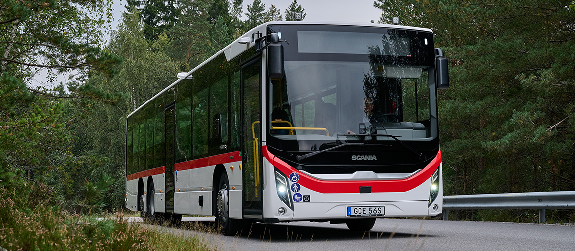 Scania elbuss fencer