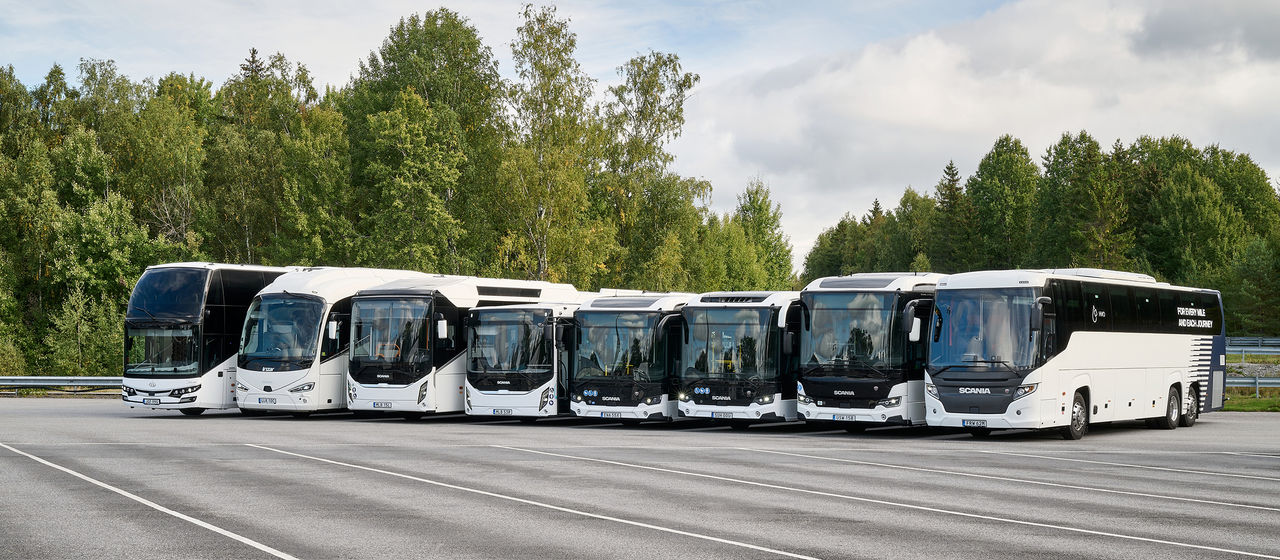 Begagnade bussar från Scania