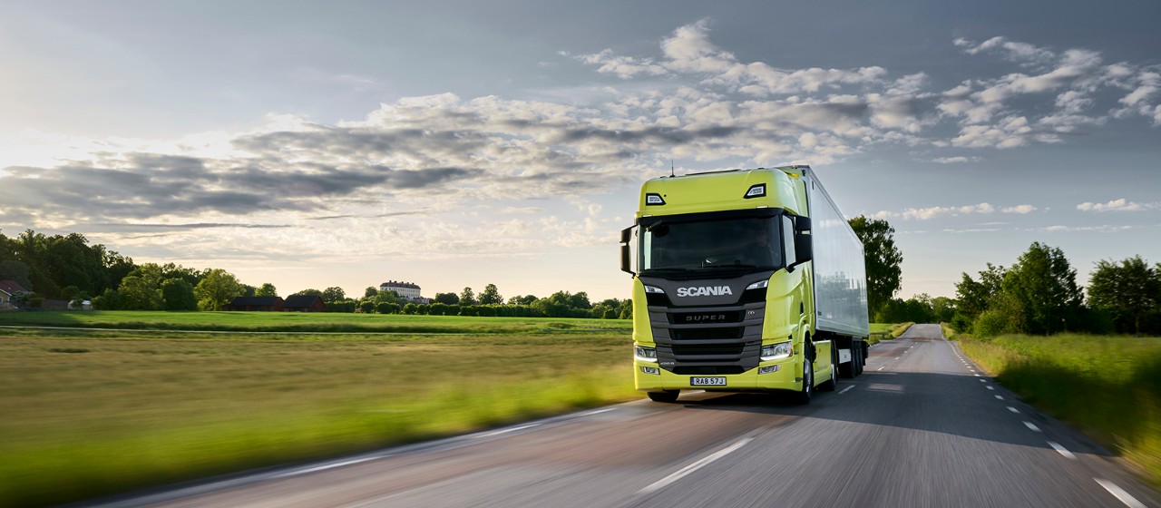Scanias produkterbjudande lastbil
