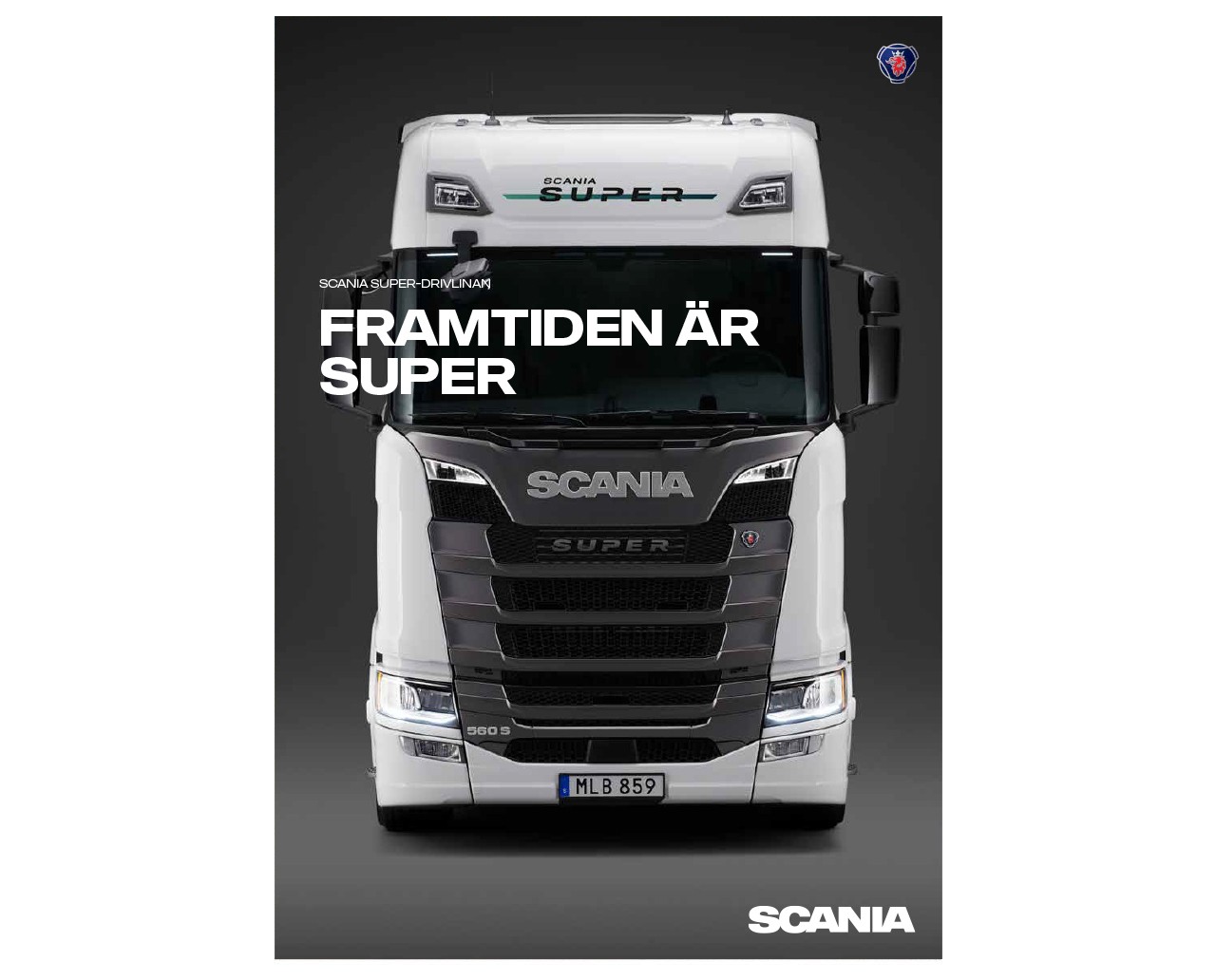 Scania Superdrivlinan broschyr
