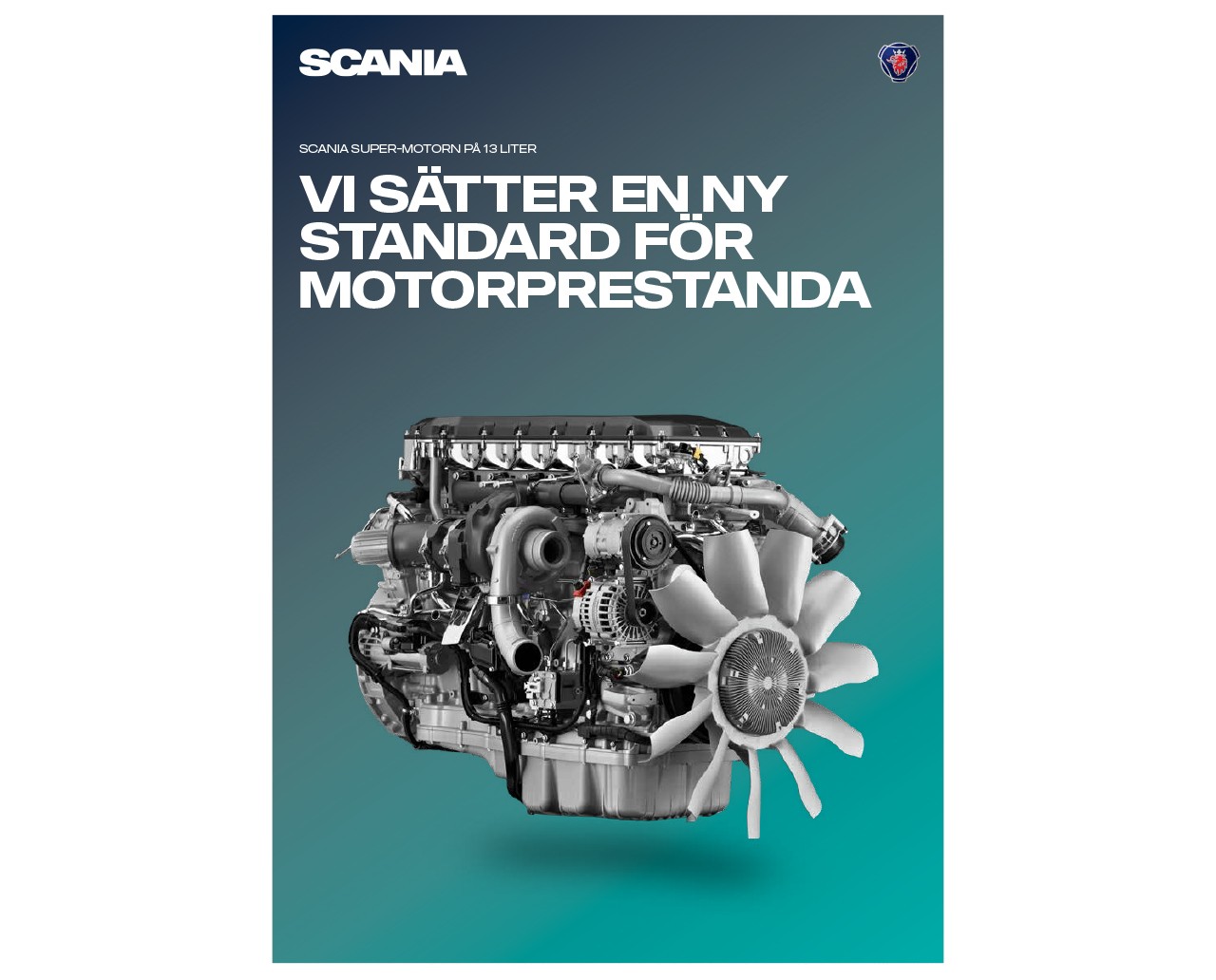 Scania Super motorprestanda broschyr