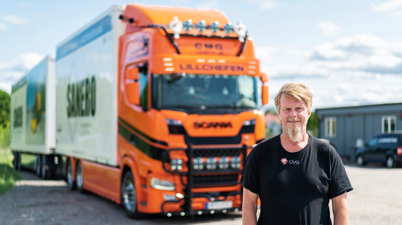 CMG Logistik AB använder Scania GAP-försäkring