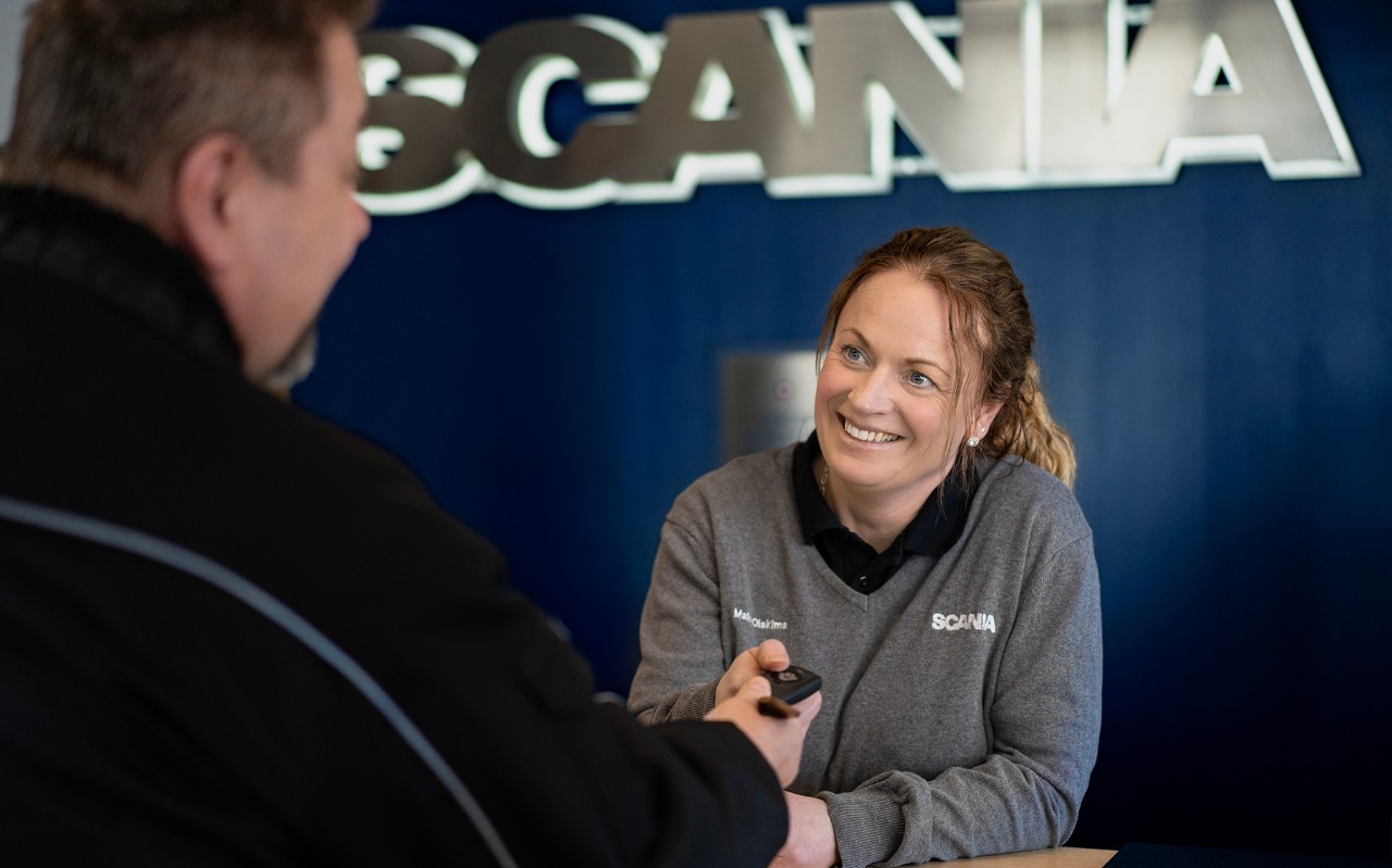 Scania kundmottagning Hudiksvall