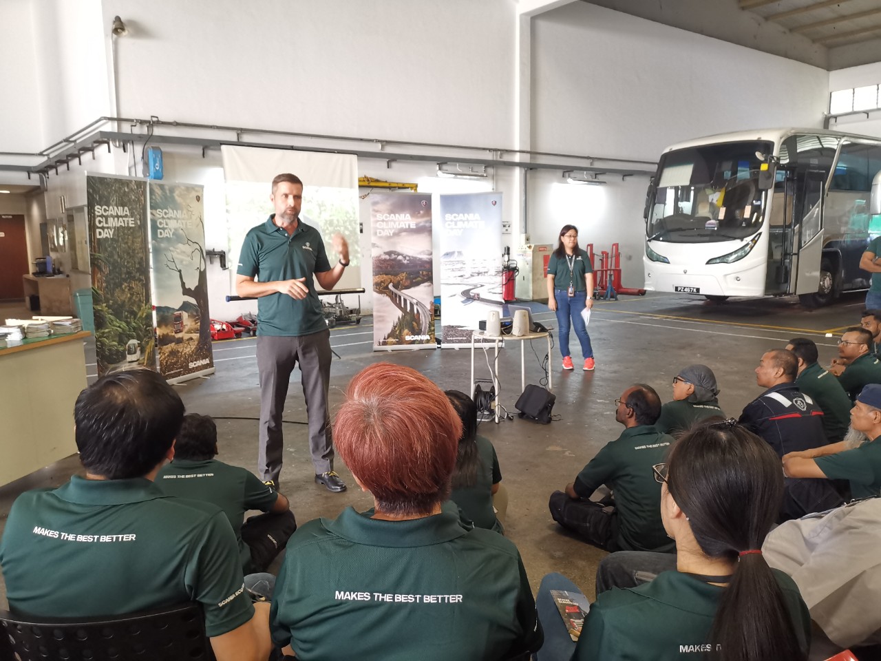 SCANIA CLIMATE DAY FOCUSED SINGAPORE EMPLOYEES ON BATTLING CLIMATE CHANGE  