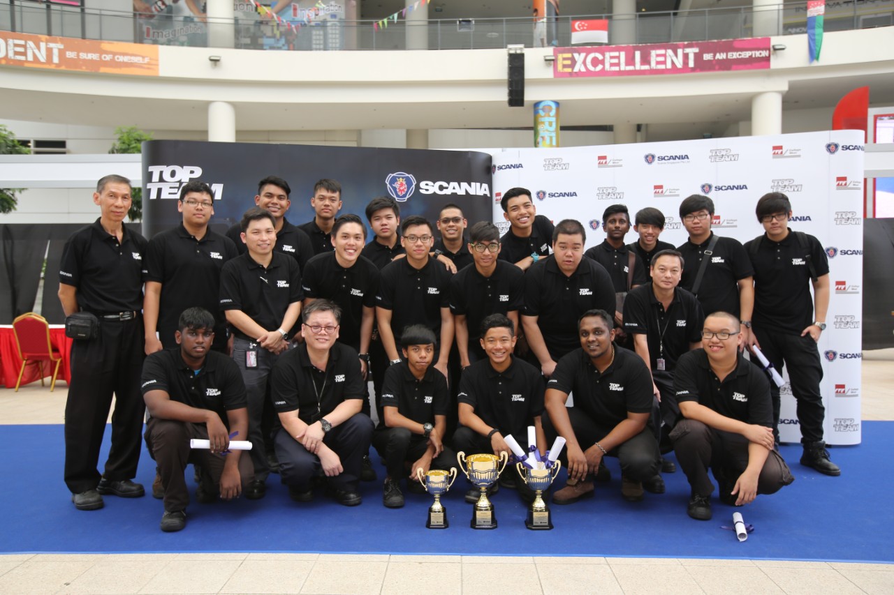 TEAM TORQUE EMERGE WINNER IN ‘SCANIA TOP TEAM COMPETITION – ITE COLLEGE WEST EDITION