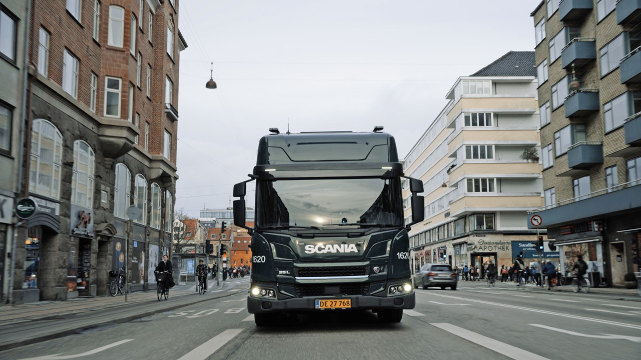 Scania ponúkne kodanskej spoločnosti ARC zaisťujúcej spracovanie komunálneho odpadu viac ako 100 elektrických nákladných vozidiel