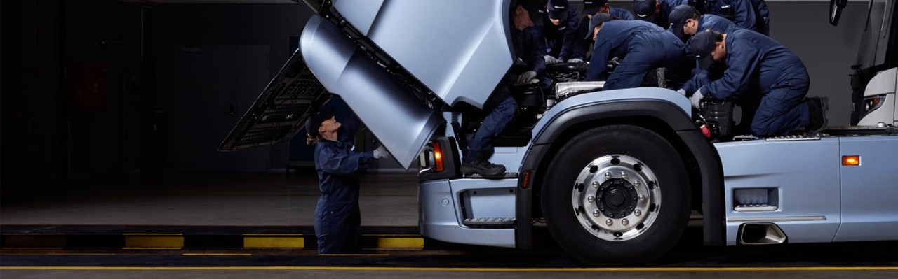 Oprava a údržba Scania