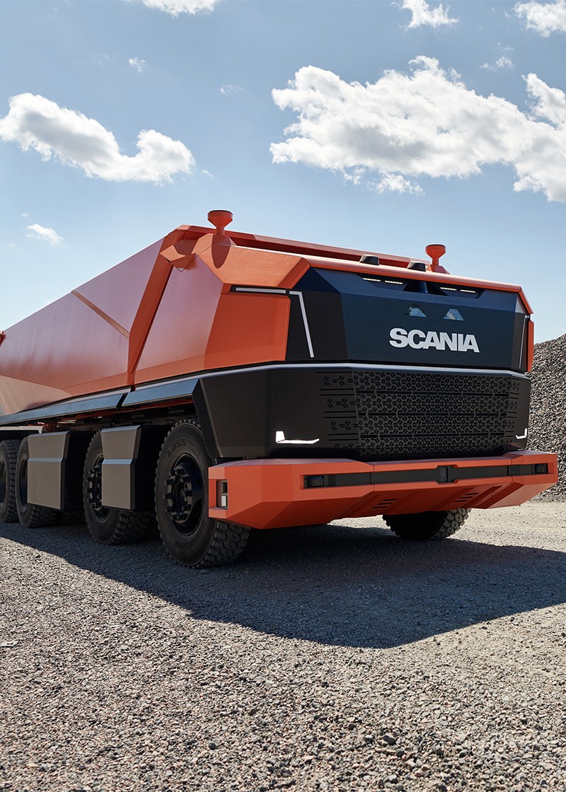  Scania  AXL - การขนส่งแห่งอนาคต