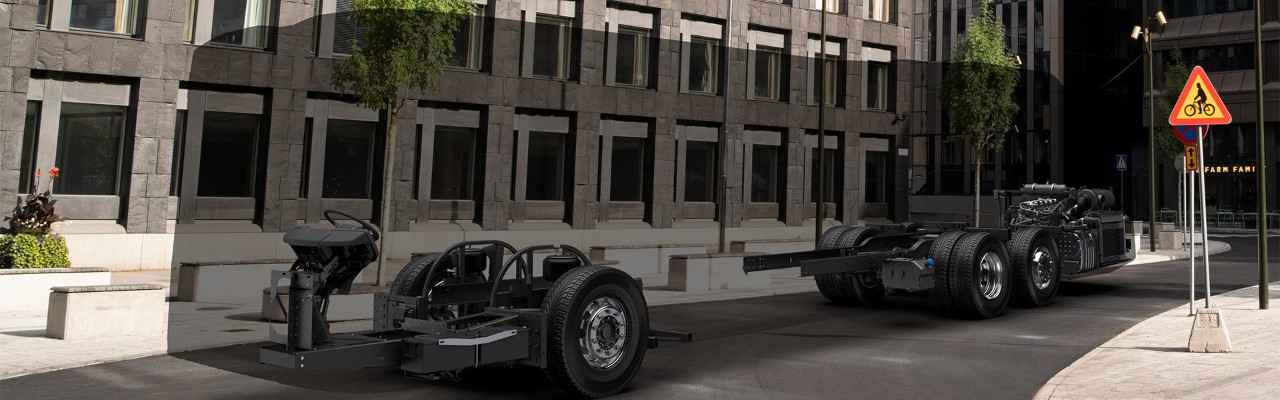 Scania K-chassis ทางขึ้นต่ำ