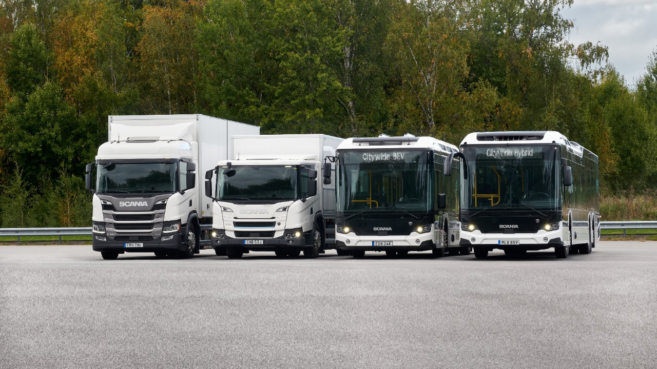 Scania 2025 electric bus