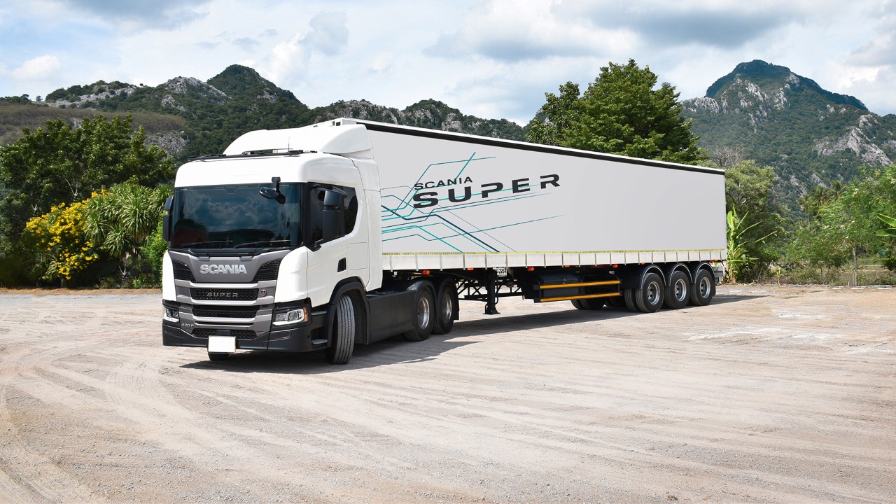  รูปภาพของรถบรรทุก Scania Super