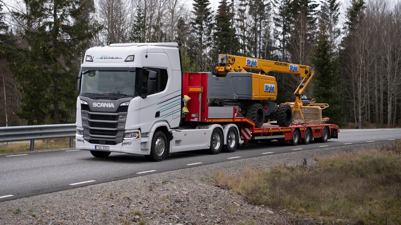  รูปภาพของรถบรรทุก Scania Super