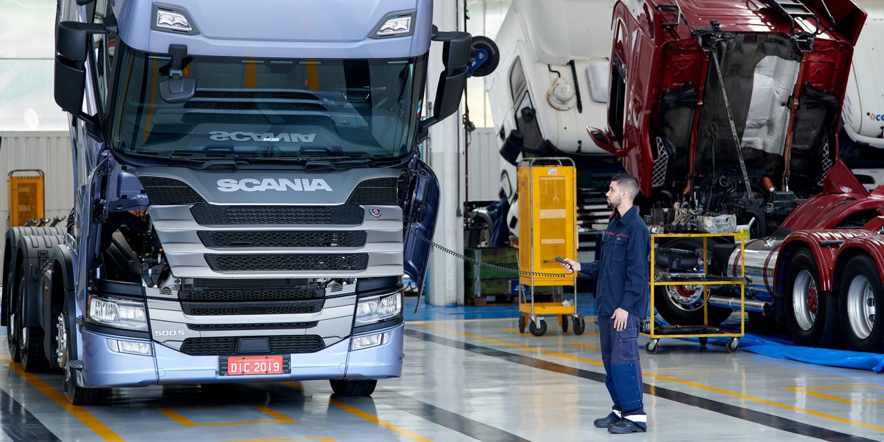  ศูนย์บริการของ Scania 