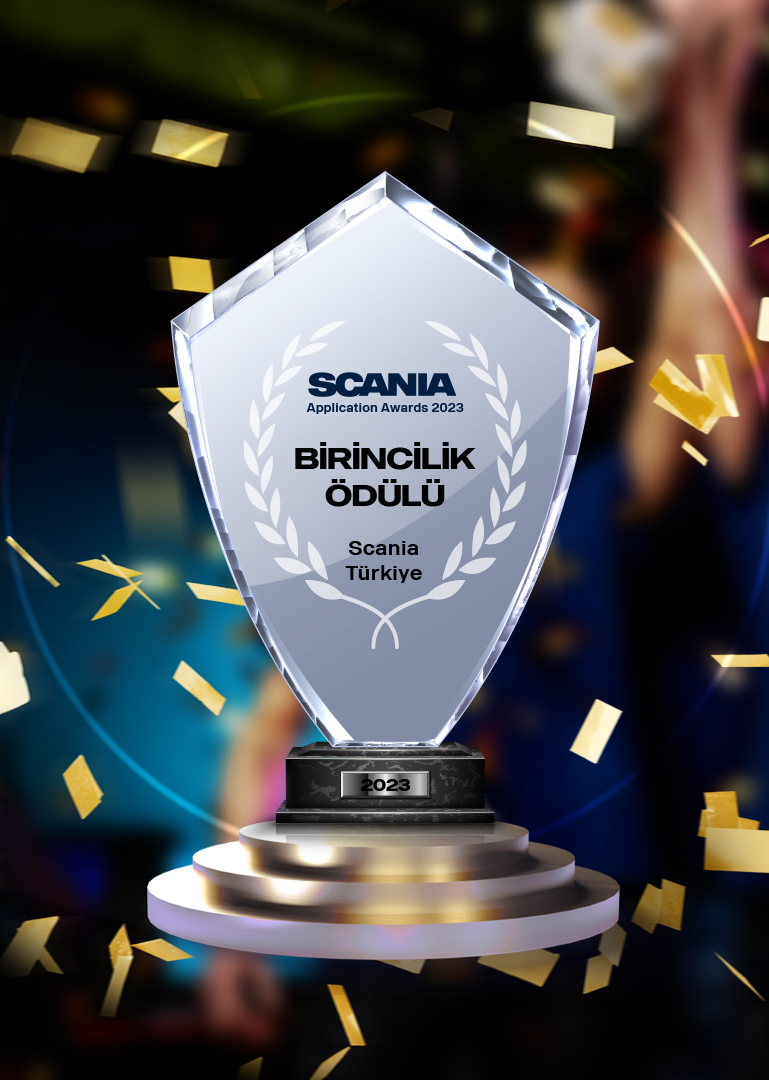 Scania Türkiye’nin Ekonomik ve Güvenli Sürüş Eğitimlerine İsveç’ten Ödül