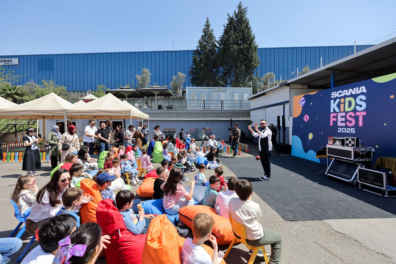 Minik Ellerle Büyük Fikirler: Scania Kids Fest